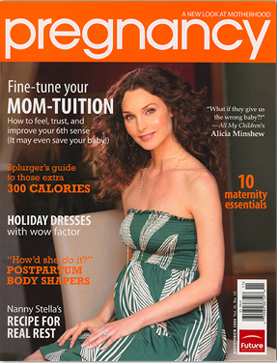 Pregnancy Magazine Cover